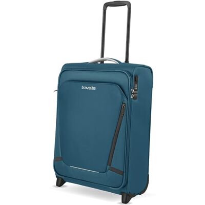 Travelite Handbagage resväska med 4 hjul, bensin, 55 x 40 x 20 cm / 1,7 kg (2-Rad), Rymdvagn med 2 hjul Travelite Handbagage resväska med 4 hjul, bensin, 55 x 40 x 20 cm / 1,7 kg (2-Rad), Rymdvagn med 2 hjul