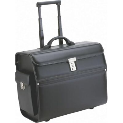 ALASSIO Pilotväska, svart, 46 cm x 38 cm x 22 cm, pilotväska ALASSIO Pilotväska, svart, 46 cm x 38 cm x 22 cm, pilotväska