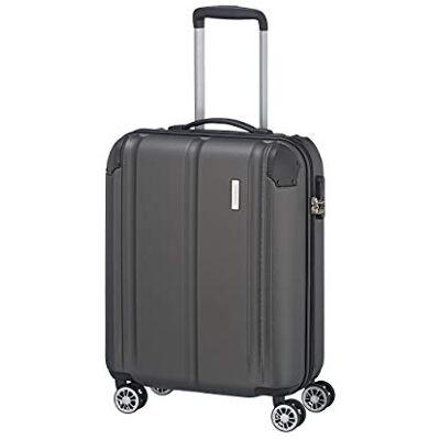 Travelite City 4w Trolley, antracit, 55 cm (Trolley S), CITY 4w vagn Travelite City 4w Trolley, antracit, 55 cm (Trolley S), CITY 4w vagn