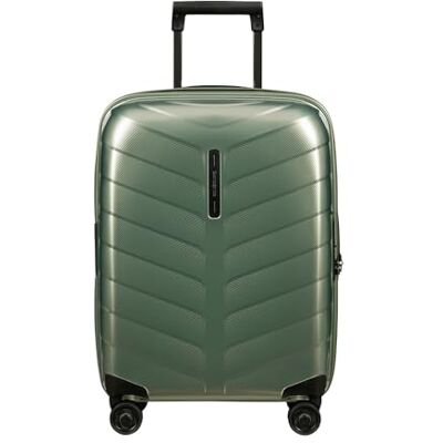 Samsonite Attrix Spinner S, utdragbart handbagage, 55 cm, 38/44 L, grön (Basil Green) Samsonite Attrix Spinner S, utdragbart handbagage, 55 cm, 38/44 L, grön (Basil Green)