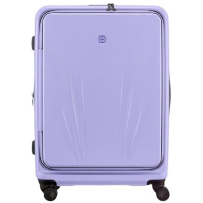 WENGER Skyon L Hard Shell Suitcase, Trolley with 4 Wheels, L, 103 (120) L, Security Lock, Women/Men, Travel Holiday WENGER Skyon L Hard Shell Suitcase, Trolley with 4 Wheels, L, 103 (120) L, Security Lock, Women/Men, Travel Holiday
