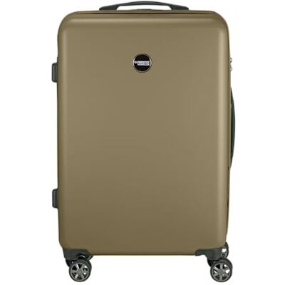 Princess PT01 Deluxe – tillverkad av återvunna material – 7 färger och 3 storlekar – 4 dubbla svänghjul – försänkt TSA-lås, Pristin Brons, Mittel Reisekoffer, Trolley med hårda hjul Princess PT01 Deluxe – tillverkad av återvunna material – 7 färger och 3 storlekar – 4 dubbla svänghjul – försänkt TSA-lås, Pristin Brons, Mittel Reisekoffer, Trolley med hårda hjul