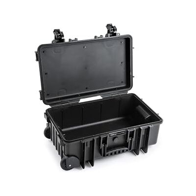 B&W International Skyddsfodral 6600 (PP.260) svart – tomt fodral Flexibel användning, skydd mot stötar, vattentät och dammtät (IP67), bekväm rullbar B&W International Skyddsfodral 6600 (PP.260) svart – tomt fodral Flexibel användning, skydd mot stötar, vattentät och dammtät (IP67), bekväm rullbar