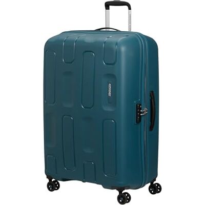 American Tourister Ellipso Stor Hårdskal Resväska 79 cm, Lätt Resväska med 4 Hjul, TSA-Lås, Incheckningsväska 104L 3.80 KG Blågrön (Totally Teal) American Tourister Ellipso Stor Hårdskal Resväska 79 cm, Lätt Resväska med 4 Hjul, TSA-Lås, Incheckningsväska 104L 3.80 KG Blågrön (Totally Teal)
