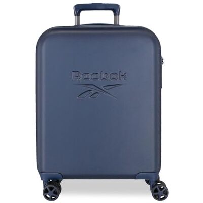 Reebok Franklin kabinväska, resväskeset, tillverkad av ABS, ett robust och lätt material, TSA-stängning, fyra flerriktade vridbara dubbla hjul, av Joumma Bags, Blå, 40 cm x 55 cm x 20 cm, Resväska Reebok Franklin kabinväska, resväskeset, tillverkad av ABS, ett robust och lätt material, TSA-stängning, fyra flerriktade vridbara dubbla hjul, av Joumma Bags, Blå, 40 cm x 55 cm x 20 cm, Resväska