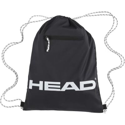 HEAD Unisex vuxen turné gym väska sportväska, svart/vit, en storlek HEAD Unisex vuxen turné gym väska sportväska, svart/vit, en storlek