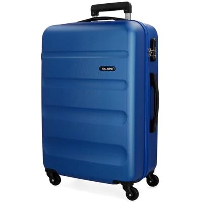 ROLL ROAD Flex handbagage, BLÅ, 65 centimeters, Medium resväska ROLL ROAD Flex handbagage, BLÅ, 65 centimeters, Medium resväska