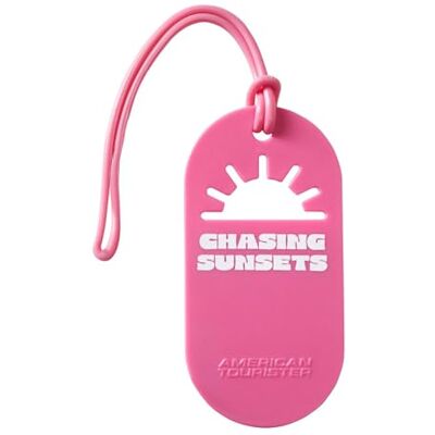 American Tourister Bagagemärken För resväskor och väskor, med tryck och adresskort, Set om 2 st Chasing Sunsets American Tourister Bagagemärken För resväskor och väskor, med tryck och adresskort, Set om 2 st Chasing Sunsets