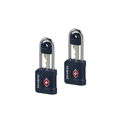 Samsonite TA Revolution – TSA Nyckellås (Set om 2), Säkert Bagagelås för Resväskor & Väskor, Blå (Midnight Blue) Samsonite TA Revolution – TSA Nyckellås (Set om 2), Säkert Bagagelås för Resväskor & Väskor, Blå (Midnight Blue)