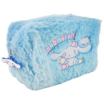Hello Kitty toalettväska päls blå kanel officiell Sanrio-produkt Hello Kitty toalettväska päls blå kanel officiell Sanrio-produkt