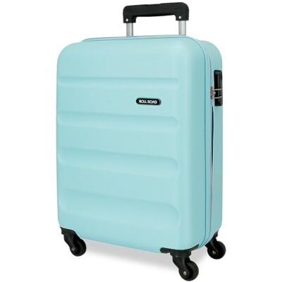 ROLL ROAD Flexibel resväska tillverkad av ABS, ett material, sidokombinationslås med 4 dubbla hjul, handbagage, bekväm insida med ett fack, Blå, 38x55x20 cm, Kabinväska ROLL ROAD Flexibel resväska tillverkad av ABS, ett material, sidokombinationslås med 4 dubbla hjul, handbagage, bekväm insida med ett fack, Blå, 38x55x20 cm, Kabinväska