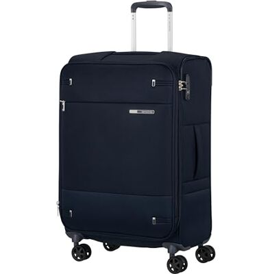 Samsonite Base Boost Facelift Mjuk Resväska 66 cm Medelstor, Incheckning Resväska, TSA-Lås, Lätt & Expanderbar, 67.5/73.5 L, Marinblå Samsonite Base Boost Facelift Mjuk Resväska 66 cm Medelstor, Incheckning Resväska, TSA-Lås, Lätt & Expanderbar, 67.5/73.5 L, Marinblå