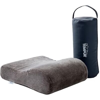 Tempur Resekudde Memory Foam, ergonomisk nackkudde för resor inklusive bärväska, antracit, (25 x 31 x 10/7 cm) Tempur Resekudde Memory Foam, ergonomisk nackkudde för resor inklusive bärväska, antracit, (25 x 31 x 10/7 cm)