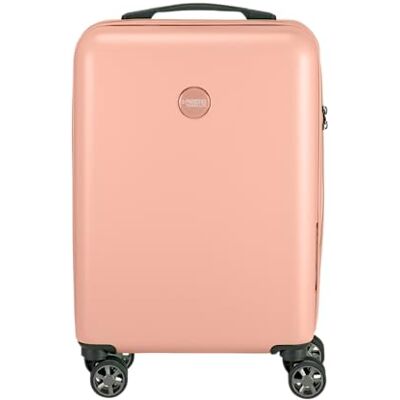 Princess PT01 Deluxe – tillverkad av återvunna material – 7 färger och 3 storlekar – 4 dubbla svänghjul – försänkt TSA-lås, Pionrosa, Händgepack, Trolley med hårda hjul Princess PT01 Deluxe – tillverkad av återvunna material – 7 färger och 3 storlekar – 4 dubbla svänghjul – försänkt TSA-lås, Pionrosa, Händgepack, Trolley med hårda hjul