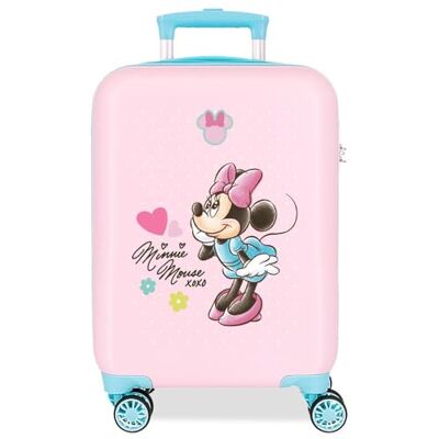Disney Joumma väskor, Mimmi Imagine, kabinväska, barnväska, tillverkad av ABS, ett material, fyra flerriktade vridbara dubbla hjul, sidokombinationslås., Ljusrosa, En storlek passar alla, Resväska 50 Disney Joumma väskor, Mimmi Imagine, kabinväska, barnväska, tillverkad av ABS, ett material, fyra flerriktade vridbara dubbla hjul, sidokombinationslås., Ljusrosa, En storlek passar alla, Resväska 50