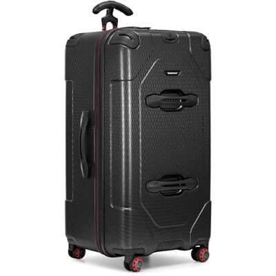 Traveler's Choice Maxporter Ii hård sida polykarbonat bagage resväska med spinnhjul, Svart, 76.20 cm, Maxporter Ii 30 tum hård sida spinner bagageutrymme bagage Traveler's Choice Maxporter Ii hård sida polykarbonat bagage resväska med spinnhjul, Svart, 76.20 cm, Maxporter Ii 30 tum hård sida spinner bagageutrymme bagage