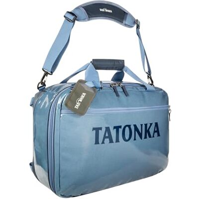 Tatonka flygskaft 35 l – robust resväska med ryggsäcksfunktion, lämplig för handbagage i flygplanet, inklusive axelrem, 35 liters volym, Elemental blå, 35 Liter, Resväska med 35 liters kapacitet och Tatonka flygskaft 35 l – robust resväska med ryggsäcksfunktion, lämplig för handbagage i flygplanet, inklusive axelrem, 35 liters volym, Elemental blå, 35 Liter, Resväska med 35 liters kapacitet och