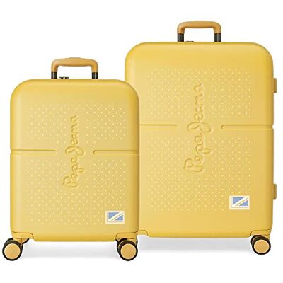 Pepe Jeans Laila kabintrulley, ockra, Einheitsgröße, resväska Pepe Jeans Laila kabintrulley, ockra, Einheitsgröße, resväska