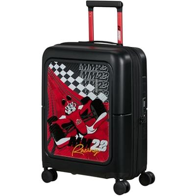 American Tourister Dashpop Disney Handbagage Resväska 55x40x20/23 cm, Expanderbar Hardcase Kabinväska för Ryanair & de Flesta Flygbolag, 41/47L, Racing Mickey American Tourister Dashpop Disney Handbagage Resväska 55x40x20/23 cm, Expanderbar Hardcase Kabinväska för Ryanair & de Flesta Flygbolag, 41/47L, Racing Mickey