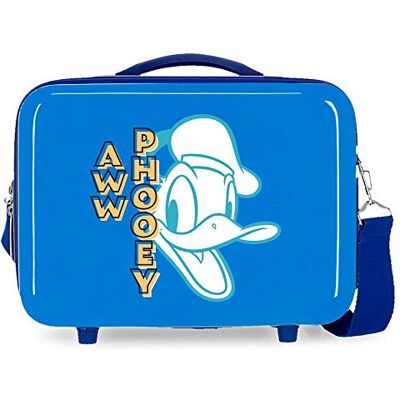 Disney Musse och vänner toalettväska, anpassningsbar, blå, 29 x 21 x 15 cm, styv, ABS 9,14 l, 0,84 kg, blå, 29x21x15 cms, aww phooey Disney Musse och vänner toalettväska, anpassningsbar, blå, 29 x 21 x 15 cm, styv, ABS 9,14 l, 0,84 kg, blå, 29x21x15 cms, aww phooey