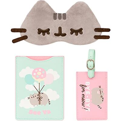 Grupo Erik Pusheen Travel Set Passport Holder, Luggage Tag and Sleep Mask Pusheen Gifts Pusheen Merchandise Cute Gifts Gifts For Cat Lovers Cute Cat Gifts Grupo Erik Pusheen Travel Set Passport Holder, Luggage Tag and Sleep Mask Pusheen Gifts Pusheen Merchandise Cute Gifts Gifts For Cat Lovers Cute Cat Gifts
