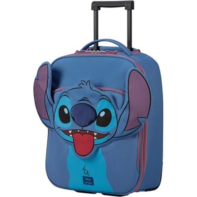 Samsonite Sammies Disney Stitch Barn 2-Hjuls Kabintrolley 45x36x19 cm, Handbagage Resväska EasyJet Kompatibel, Underseat Resväska för Barn, 30L Samsonite Sammies Disney Stitch Barn 2-Hjuls Kabintrolley 45x36x19 cm, Handbagage Resväska EasyJet Kompatibel, Underseat Resväska för Barn, 30L