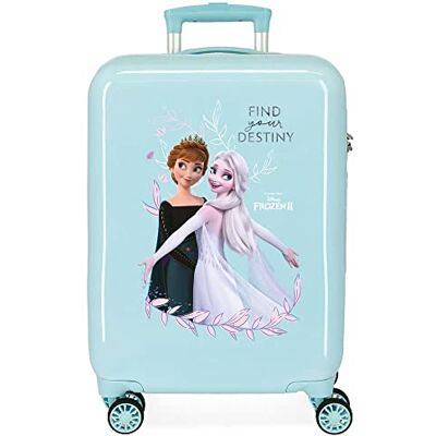 Disney Frozen Memories Kabinbehållare, blå, 38 x 55 x 20 cm, styv, ABS kombinationslås, blå, Talla Unica, väska Disney Frozen Memories Kabinbehållare, blå, 38 x 55 x 20 cm, styv, ABS kombinationslås, blå, Talla Unica, väska