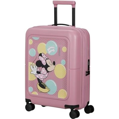 American Tourister Dashpop Disney Handbagage Resväska 55x40x20/23 cm, Expanderbar Hardcase Kabinväska för Ryanair & de Flesta Flygbolag, 41/47L, Minnie Bubbles American Tourister Dashpop Disney Handbagage Resväska 55x40x20/23 cm, Expanderbar Hardcase Kabinväska för Ryanair & de Flesta Flygbolag, 41/47L, Minnie Bubbles