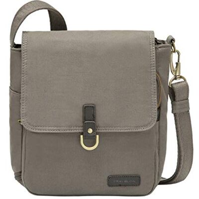 Travelon Unisex stöldsäker kurirväska resväska (förpackning med 1), Stengrå, 11.5 x 11 x 3, stöldsäker kurirväska Travelon Unisex stöldsäker kurirväska resväska (förpackning med 1), Stengrå, 11.5 x 11 x 3, stöldsäker kurirväska