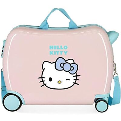 Hello Kitty Wink Kinderkoffer, BLÅ, Talla Unica, Barnens resväska Hello Kitty Wink Kinderkoffer, BLÅ, Talla Unica, Barnens resväska