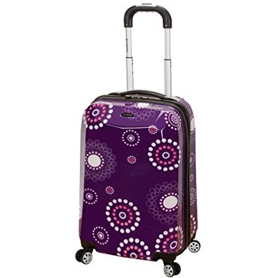 Rockland Vision hård sida spinner hjul bagage, Lila pärla, Carry-On 20-Inch, Vision hardside spinner hjul bagage Rockland Vision hård sida spinner hjul bagage, Lila pärla, Carry-On 20-Inch, Vision hardside spinner hjul bagage