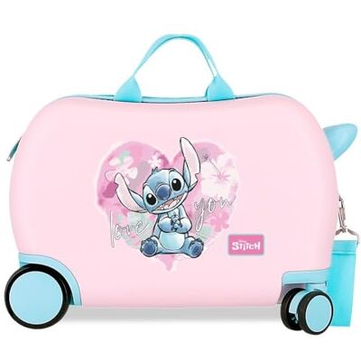 Disney Barnresväska med hårt sidokombinationslås 4 hjul handbagage är tillverkat av ABS, ett styvt och lätt material., Hjärta, Talla única, Resväska för barn 45 Disney Barnresväska med hårt sidokombinationslås 4 hjul handbagage är tillverkat av ABS, ett styvt och lätt material., Hjärta, Talla única, Resväska för barn 45