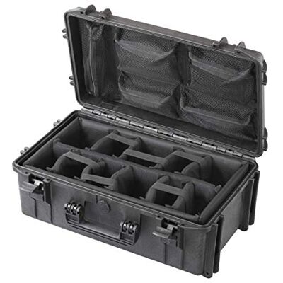 Max Case lufttät väska för fotografering med vadderade avdelare Max Case lufttät väska för fotografering med vadderade avdelare