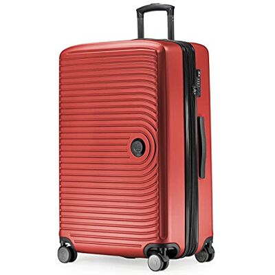 Hauptstadtkoffer Mitte Stor Resväska (77 cm) 112-130 L, röd ABS Hårdskal · TSA-lås · XL Expansion · 4 Dubbla Hjul · Utbytbara Delar · Långa Resor · 2-3 Veckor Hauptstadtkoffer Mitte Stor Resväska (77 cm) 112-130 L, röd ABS Hårdskal · TSA-lås · XL Expansion · 4 Dubbla Hjul · Utbytbara Delar · Långa Resor · 2-3 Veckor