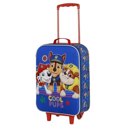 KARACTERMANIA Paw Patrol Cool Soft 3D resväska Blå, 17 x 33 x 52 cm, Kapacitet 26 L, Blå tasspatrull, En storlek, Paw Patrol mjuk 3D resväska KARACTERMANIA Paw Patrol Cool Soft 3D resväska Blå, 17 x 33 x 52 cm, Kapacitet 26 L, Blå tasspatrull, En storlek, Paw Patrol mjuk 3D resväska