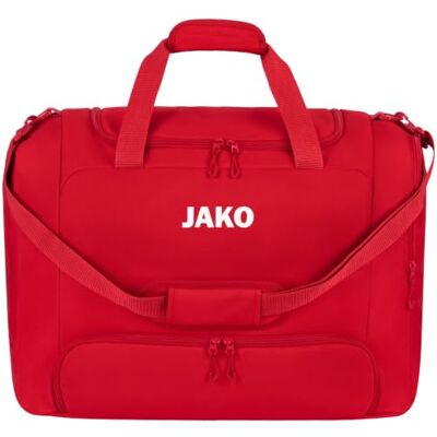 JAKO sportväska One med golvfack, röd, M JAKO sportväska One med golvfack, röd, M