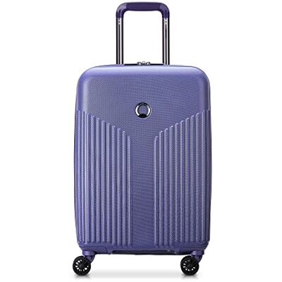 DELSEY Paris 3.0 Expanderbart hårt bagage i titan med snurrbara hjul, lavendel, Carry-on 20 Inch DELSEY Paris 3.0 Expanderbart hårt bagage i titan med snurrbara hjul, lavendel, Carry-on 20 Inch