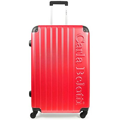 Carla Belotti Turin Cabinbagage, 51 cm, 32 L, röd Carla Belotti Turin Cabinbagage, 51 cm, 32 L, röd