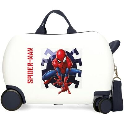 Marvel Joumma Spiderman Attack barnresväska vit 45 x 31 x 20 cm hård ABS 24,6 L 1,8 kg 2 hjul bagage hand, Spindelmannen attack, 31 cm x 45 cm x 20 cm, barnresväska Marvel Joumma Spiderman Attack barnresväska vit 45 x 31 x 20 cm hård ABS 24,6 L 1,8 kg 2 hjul bagage hand, Spindelmannen attack, 31 cm x 45 cm x 20 cm, barnresväska
