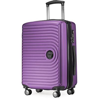 Hauptstadtkoffer Mitte Kabinväska 55x40x23, TSA, 4 hjul, resväska, hårdskalväska, trolley, handbagage, lila Hauptstadtkoffer Mitte Kabinväska 55x40x23, TSA, 4 hjul, resväska, hårdskalväska, trolley, handbagage, lila