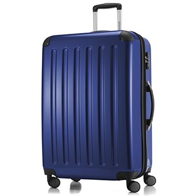 Hauptstadtkoffer ALEX Expanderbar hårdskalväska 75 cm (119 l) med TSA-lås, robust trolley-resväska med 4 dubbelhjul, mörkblå Hauptstadtkoffer ALEX Expanderbar hårdskalväska 75 cm (119 l) med TSA-lås, robust trolley-resväska med 4 dubbelhjul, mörkblå