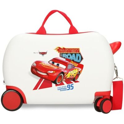 Disney Joumma Good Mood Cabin Suitcase vit 33 x 50 x 20 cm 34 x 55 x 20 cm styv ABS kombinationslås sida 28,4 l 2 kg 4 dubbelhjul bagage handbagage, Bilar, 41 centimeters, barn resväska Disney Joumma Good Mood Cabin Suitcase vit 33 x 50 x 20 cm 34 x 55 x 20 cm styv ABS kombinationslås sida 28,4 l 2 kg 4 dubbelhjul bagage handbagage, Bilar, 41 centimeters, barn resväska