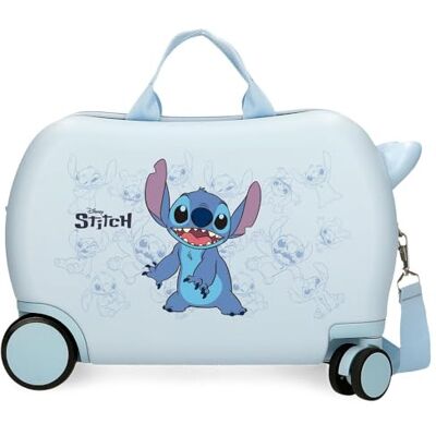 Disney Joumma Happy Stitch barnväska, vit, 45 x 31 x 20 cm, hård ABS-plast, 24,6 l, 1,8 kg, 2 hjul, handbagage, vit, barnväska, Lycklig, 31 x 45 x 20 cm, barnresväska Disney Joumma Happy Stitch barnväska, vit, 45 x 31 x 20 cm, hård ABS-plast, 24,6 l, 1,8 kg, 2 hjul, handbagage, vit, barnväska, Lycklig, 31 x 45 x 20 cm, barnresväska