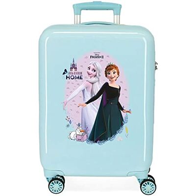 Disney Frozen Arendelle Is Home, azul, 38x55x20 cms, Kabinväska Disney Frozen Arendelle Is Home, azul, 38x55x20 cms, Kabinväska