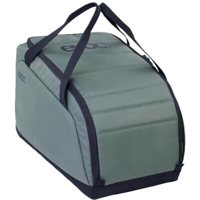 EVOC GEAR BAG 20 resväska (vattenavvisande resväska för snö- eller cykeläventyr, huvudfack som kan öppnas helt med dubbel dragkedja, cykelväska i handbagagemått), mörk olivgrön EVOC GEAR BAG 20 resväska (vattenavvisande resväska för snö- eller cykeläventyr, huvudfack som kan öppnas helt med dubbel dragkedja, cykelväska i handbagagemått), mörk olivgrön
