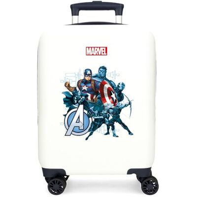 Marvel Joumma Avengers Legendary barnväska, kabinväska, blå, vit, hård plast, kombinationslås, 4 hjul, handbagage, vit, medium, resväska, Vit, M, resväska Marvel Joumma Avengers Legendary barnväska, kabinväska, blå, vit, hård plast, kombinationslås, 4 hjul, handbagage, vit, medium, resväska, Vit, M, resväska