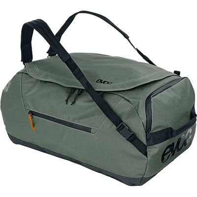 EVOC DUFFLE BAG 60, sportväska (vattentät och 100% PVC-fri Tarpualin, vadderade axelremmar, volym: 60l, vikt: 965 g, mått: 60 x 34 x 30 cm), Dark Olive Black EVOC DUFFLE BAG 60, sportväska (vattentät och 100% PVC-fri Tarpualin, vadderade axelremmar, volym: 60l, vikt: 965 g, mått: 60 x 34 x 30 cm), Dark Olive Black