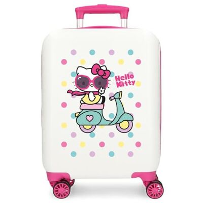 Hello Kitty , Vit, Resväska 50 Hello Kitty , Vit, Resväska 50