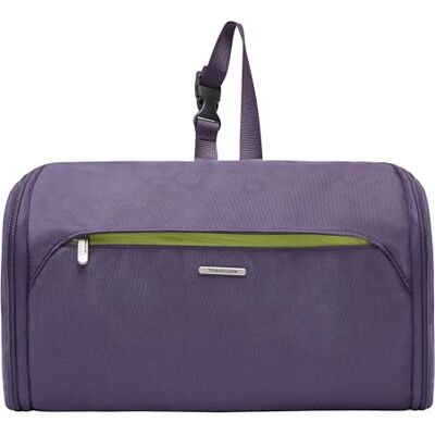 Travelon : Bagage platt toalettsats, Lila (Lila) 42729-150 Travelon : Bagage platt toalettsats, Lila (Lila) 42729-150