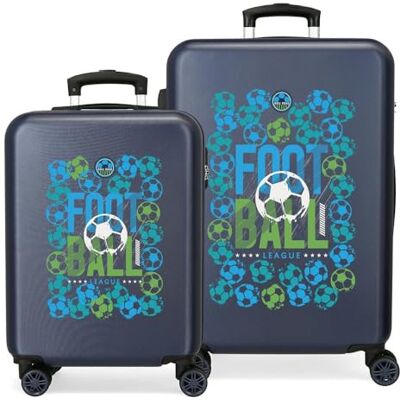ROLL ROAD Joumma GOL Resväska Set Blå 55/65 cm Styv 7,54 kg Sidokombinationslås ABS 7,54 kg 91 L Handbagage, Blå, Talla única, Bagageset ROLL ROAD Joumma GOL Resväska Set Blå 55/65 cm Styv 7,54 kg Sidokombinationslås ABS 7,54 kg 91 L Handbagage, Blå, Talla única, Bagageset